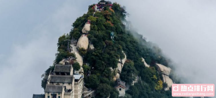 陕西最火十大景点排名，华山上榜